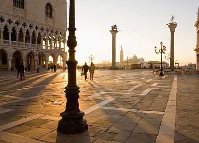 Венеция, Италия, двор - копия обоев рабочего стола