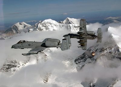 самолет, военный, бородавочник, самолеты, ВВС США, транспортные средства, А-10 Thunderbolt II, 10 - - обои на рабочий стол
