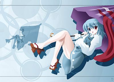 Тохо, Гетерохромия, Tatara Kogasa, аниме девушки - оригинальные обои рабочего стола