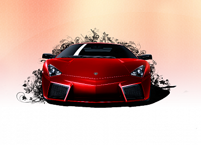 автомобили, Ламборгини, транспортные средства, суперкары, Lamborghini Reventon, красные автомобили, вид спереди - копия обоев рабочего стола