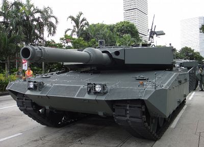 война, армия, танки, Сингапур - обои на рабочий стол