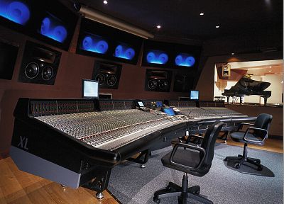 музыка, студия, аудио - обои на рабочий стол