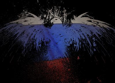 Россия, орлы, флаги - случайные обои для рабочего стола