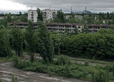 пейзажи, руины, архитектура, Припять, Чернобыль - обои на рабочий стол