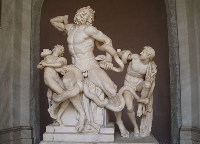 пенис, скульптуры, обнаженный, мраморы, LaocoÃ ?? Â¶n и его сыновья - похожие обои для рабочего стола