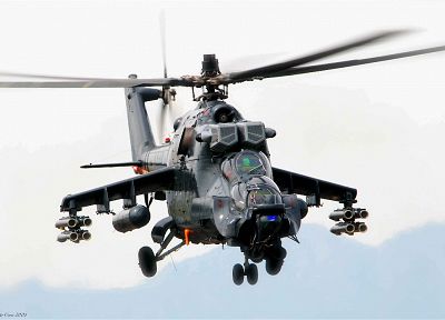 вертолеты, задние, транспортные средства, Миль Ми - 24 - копия обоев рабочего стола