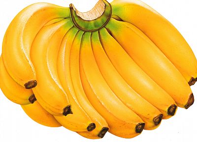 фрукты, еда, бананы, белый фон - похожие обои для рабочего стола