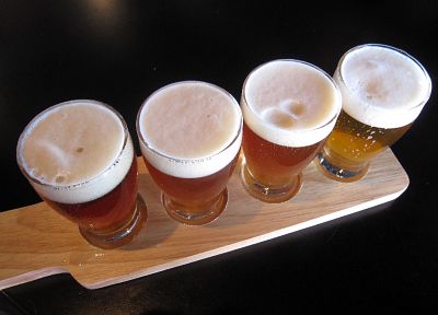 пиво, стекло, алкоголь, пены, кружки - обои на рабочий стол