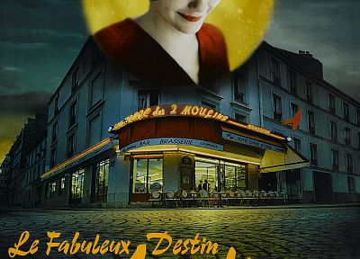 Одри Тоту, постеры фильмов, Le Fabuleux Дестин d' AMA ?? страницы © ложь Пулен - случайные обои для рабочего стола