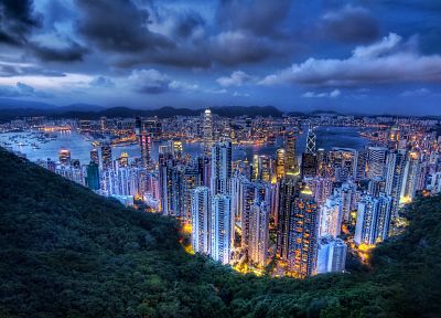 города, здания, Гонконг - случайные обои для рабочего стола