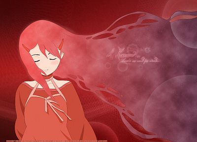 красный цвет, рыжеволосые, длинные волосы, красное платье, аниме, аниме девушки, красный фон, Innocent Venus, Nobuto Sana - похожие обои для рабочего стола
