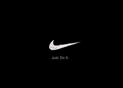 справедливость, Nike, лозунг, логотипы, Просто сделай это - обои на рабочий стол