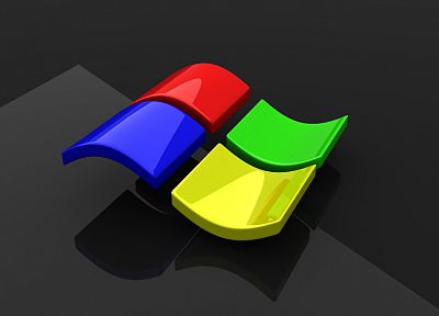Microsoft Windows, логотипы, глянцевая текстура - случайные обои для рабочего стола