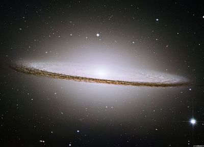 космическое пространство, галактика Сомбреро - случайные обои для рабочего стола