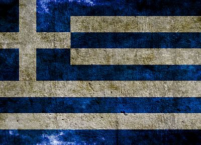 флаги, Греция - оригинальные обои рабочего стола