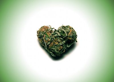 зеленый, любовь, препараты, марихуана, сердца - оригинальные обои рабочего стола