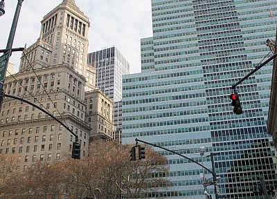 пейзажи, города, США, Нью-Йорк, Манхэттен, небоскребы, фондовая биржа, Нью-Йоркская фондовая биржа - похожие обои для рабочего стола