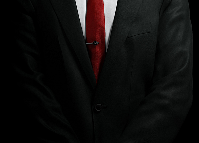 костюм, галстук, люди, Hitman, Hitman Absolution, Агент 47 - случайные обои для рабочего стола