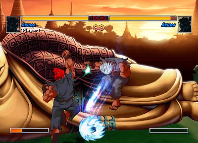 Street Fighter, Будда, Akuma - случайные обои для рабочего стола