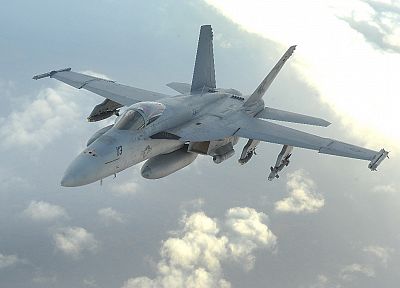 Hornet самолетов, F- 18 Hornet, реактивный самолет, F / A- 18 Hornet, бойцы - оригинальные обои рабочего стола