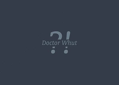 минималистичный, текст, Доктор Кто - случайные обои для рабочего стола