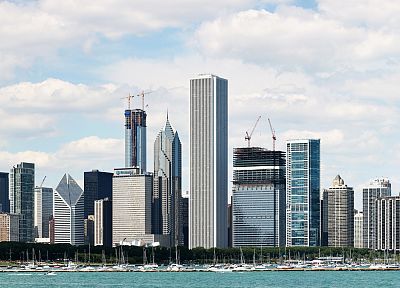 Чикаго, небоскребы, город небоскребов - копия обоев рабочего стола
