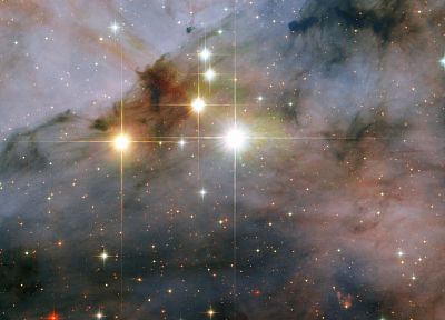 космическое пространство, звезды, туманности - случайные обои для рабочего стола