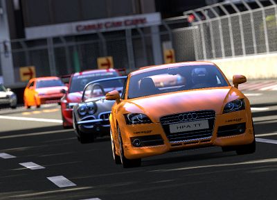 видеоигры, автомобили, Ауди, Gran Turismo 5 - случайные обои для рабочего стола