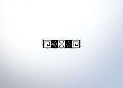 минималистичный, символы - копия обоев рабочего стола