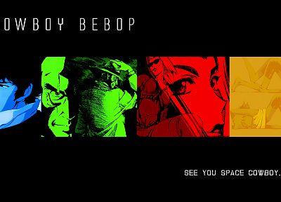 Cowboy Bebop, аниме - копия обоев рабочего стола