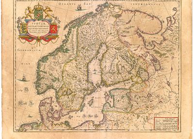 Швеция, Норвегия, карты, картография, Скандинавия - копия обоев рабочего стола