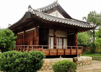 храмы, азиатской архитектуры, Южная Корея, Андон - копия обоев рабочего стола