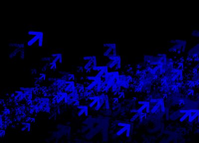 синий, векторные рисунки, стрелки, темный фон - случайные обои для рабочего стола