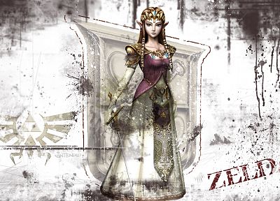 Легенда о Zelda, Принцесса Зельда - копия обоев рабочего стола
