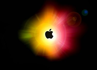 многоцветный, Эппл (Apple), логотипы - копия обоев рабочего стола