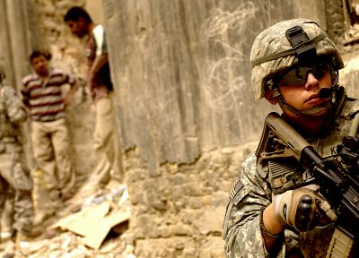 армия, солдат, Ирак - обои на рабочий стол
