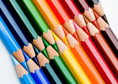 многоцветный, радуга, карандаши - случайные обои для рабочего стола