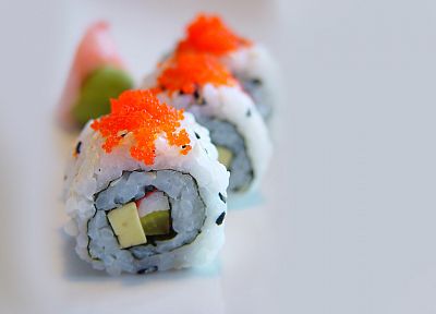 еда, суши, Маки ролл - случайные обои для рабочего стола
