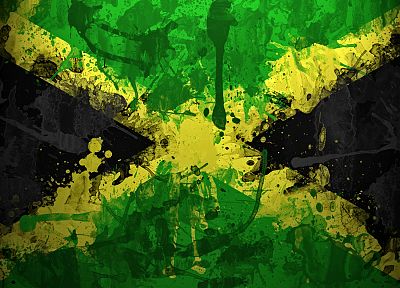 флаги, Ямайка - случайные обои для рабочего стола