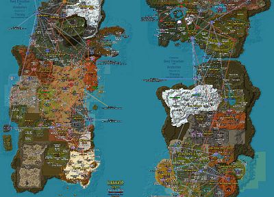 видеоигры, Мир Warcraft, карты - случайные обои для рабочего стола