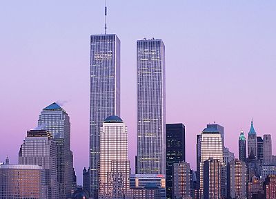 Всемирный торговый центр, Нью-Йорк, башни-близнецы - обои на рабочий стол