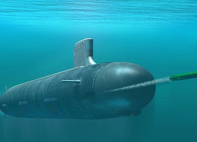 подводная лодка - обои на рабочий стол