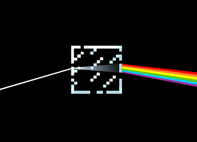 Pink Floyd, Minecraft, The Dark Side Of The Moon - обои на рабочий стол
