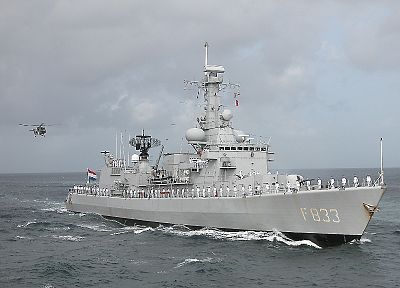 корабли, военно-морской флот, Голландский, транспортные средства, фрегат - обои на рабочий стол