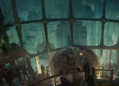 BioShock, Восторг, партия, глобус - случайные обои для рабочего стола