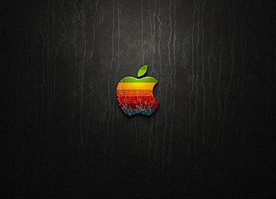 многоцветный, Эппл (Apple), макинтош, логотипы - обои на рабочий стол