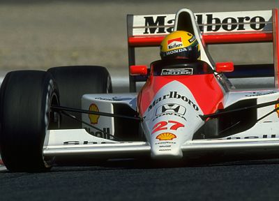 Формула 1, транспортные средства, Айртон Сенна, McLaren, 1990 - случайные обои для рабочего стола