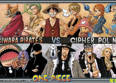 Робин, One Piece ( аниме ), Roronoa Зоро, прерыватель, Фрэнки ( One Piece ), Обезьяна D Луффи, Cipher Pol, Нами ( One Piece ), Usopp, Санджи ( One Piece ) - случайные обои для рабочего стола