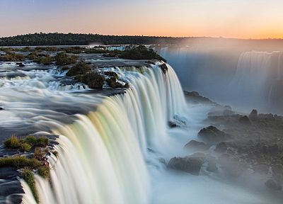 Бразилия, водопады, Водопады Игуасу - похожие обои для рабочего стола