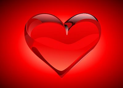 красный цвет, дизайн, сердца, простой фон - случайные обои для рабочего стола